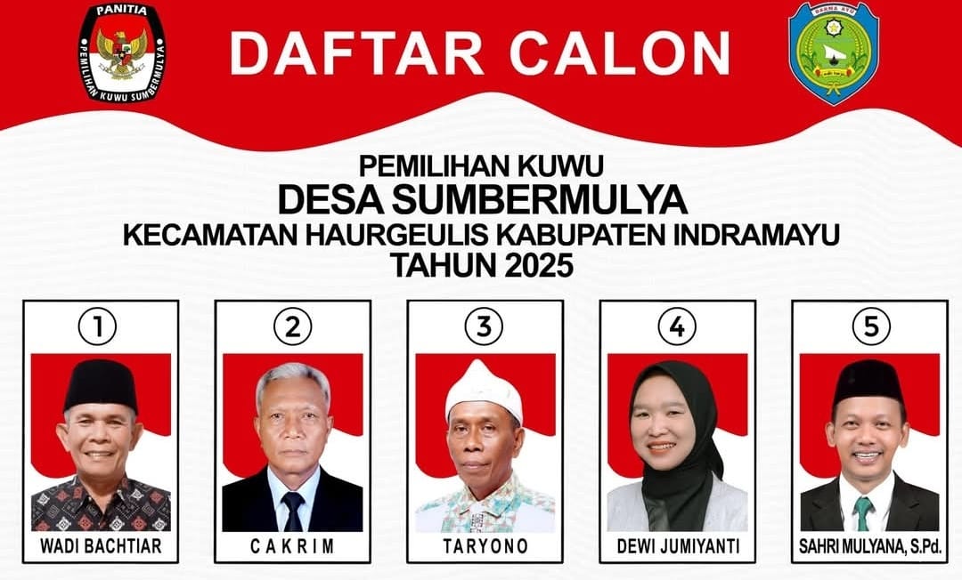 Pemilihan Kuwu Desa Sumbermulya Resmi Ditetapkan, Lima Calon Siap Bersama Membangun Desa